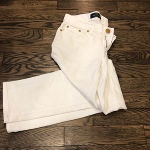 JCrew Toothpick Ankle Size 28 in White
